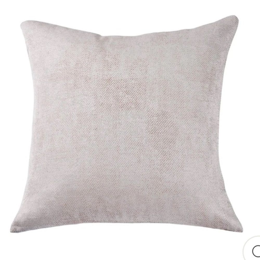 Ann Gish Chino Pillow Cover in Pearl